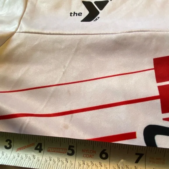 Kansas City Chiefs NFL Flag Football Jersey Youth Large Red Yellow Reversible - Picture 4 of 6